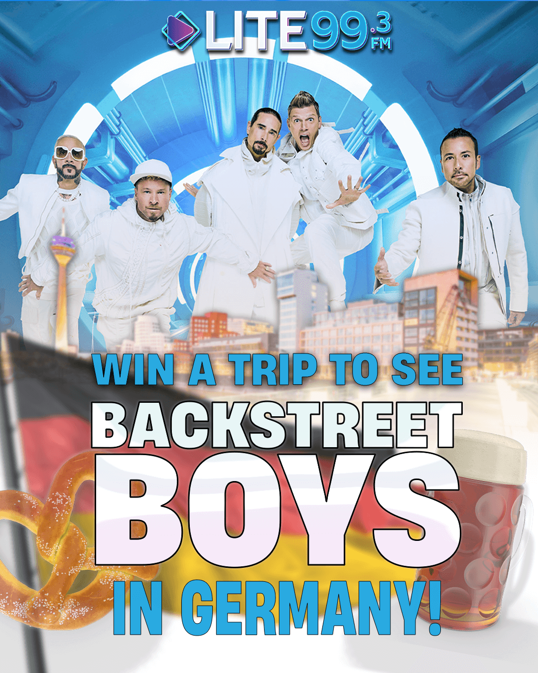 Win a trip to see Backstreet Boys in Germany